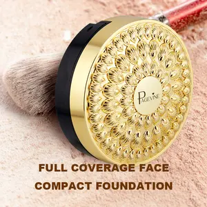 Double Layer Matte Compact Powder, Long-Lasting Oil-Control & Brightening, Two-Layer Different Colors Design for  Pressed Powder, Blendable Oil Free Foundation Powder, Smooth Coverage, Suitable for All Skin Types