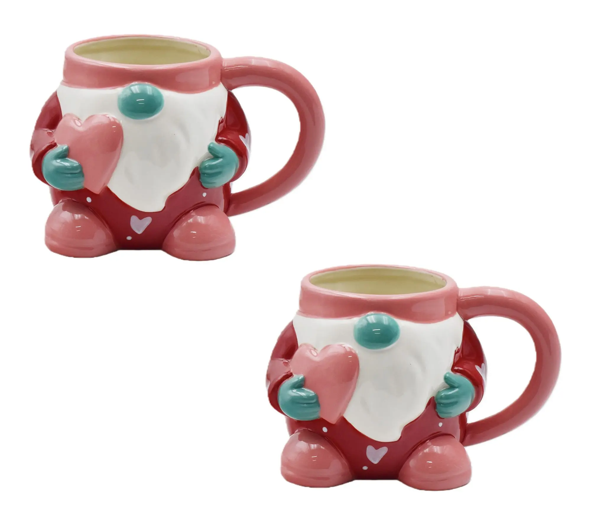Temp-tations Seasonal Set of (2) 18-oz Gnome Mugs