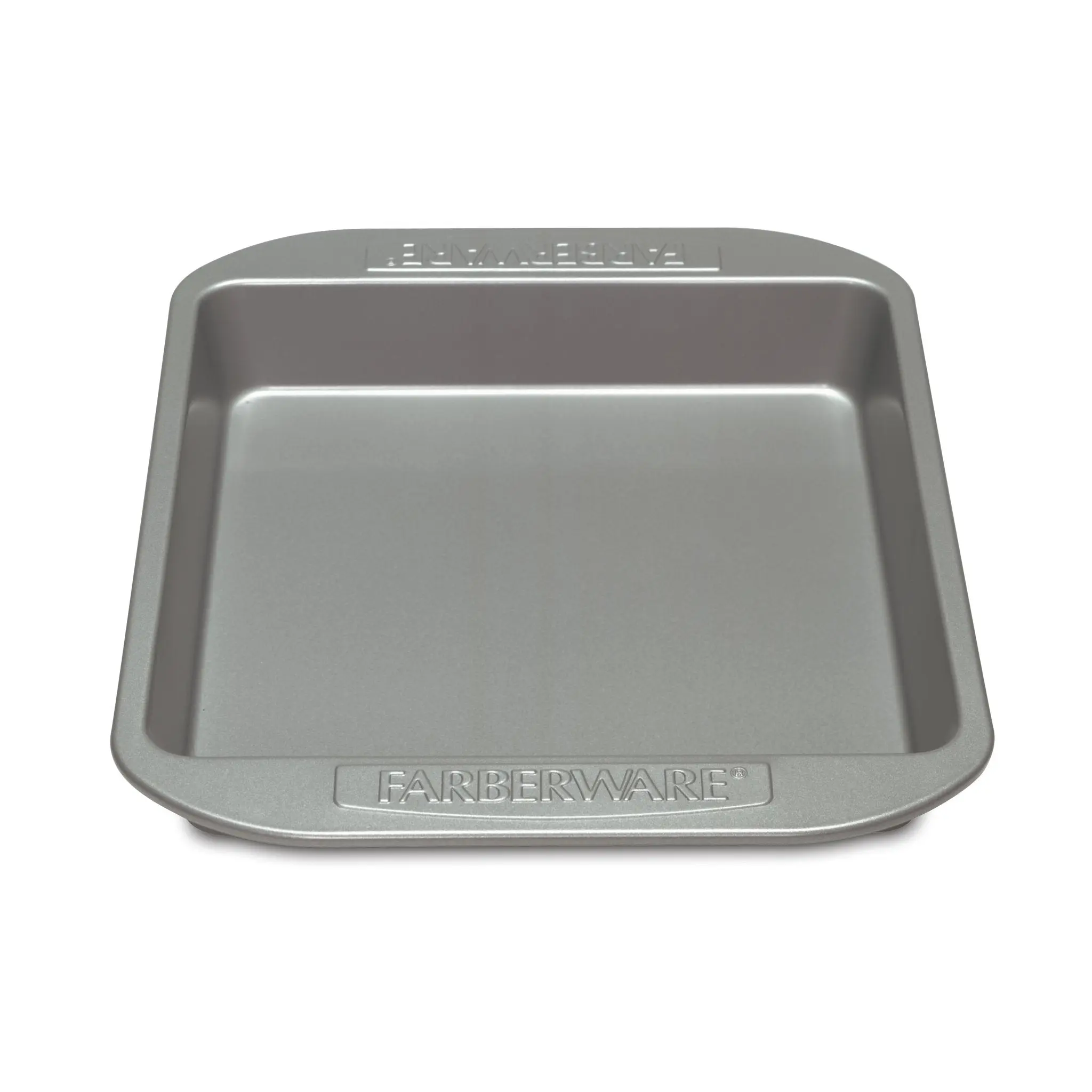 Farberware Non-Stick 9-Inch Square Cake Pan - Kitchen Bakeware Baking Tin for Baking Supplies, Roasting, Even Heating, Easy Cleaning, Compact Size
