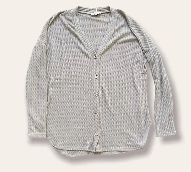 Georgina Waffle Knit Cardigan