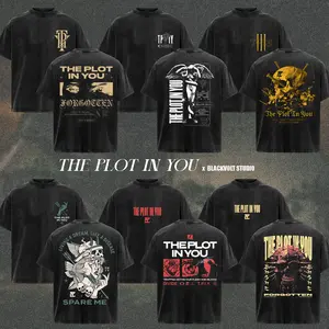 [COLLECTION] The Plot In You TPIY Band T-Shirt Collection, Modern Emotional Metalcore Graphic Tee, Dark Alternative Rock Shirt, Suffering Angel Ghost Crown Aesthetic Merch, Gift for TPIY Fans, Unisex Merch for Men & Women