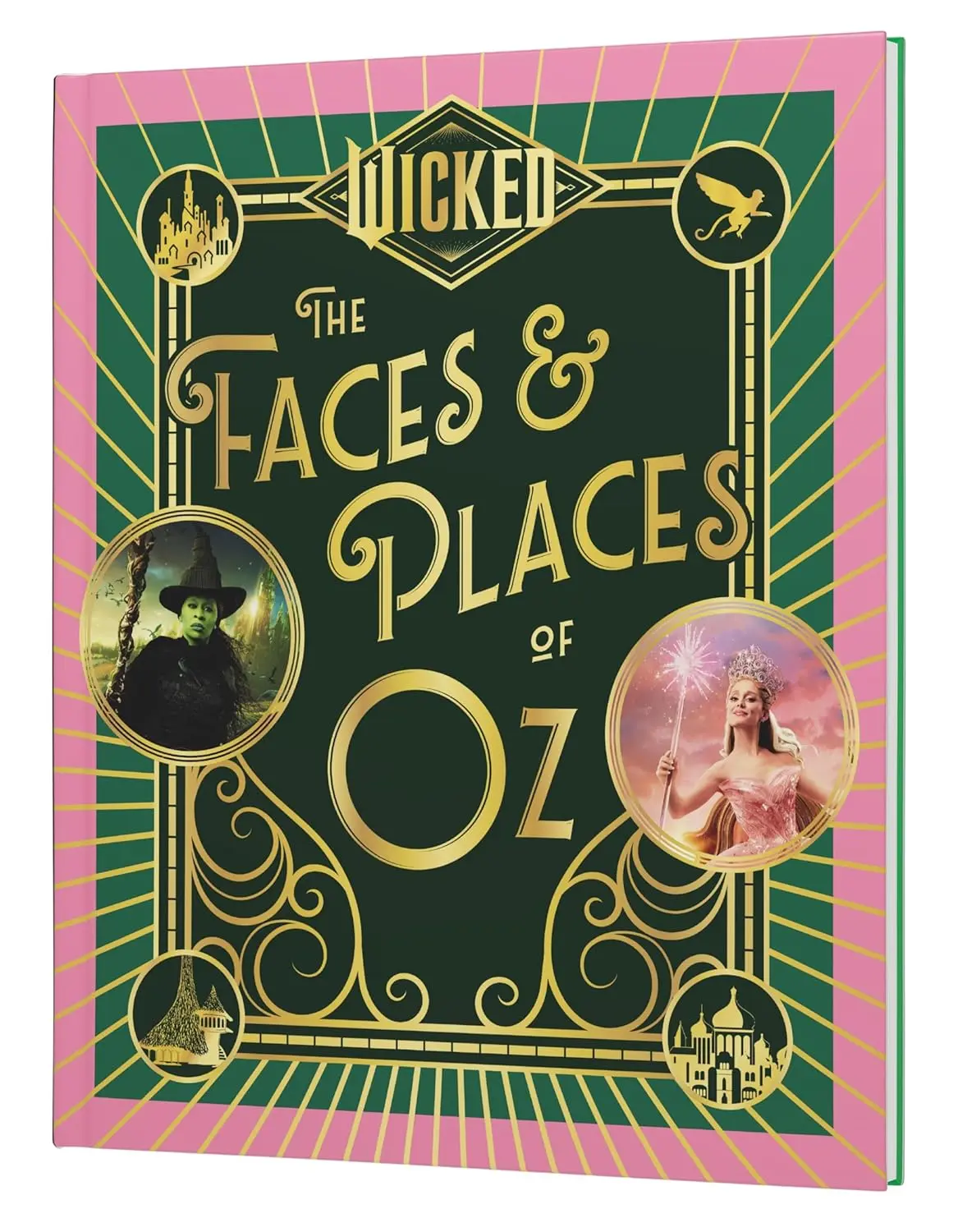 Wicked: The Faces & Places of Oz [Hardback Book] Go on a journey through the most exciting locations in Oz - the perfect collectible gift for Wicked fans