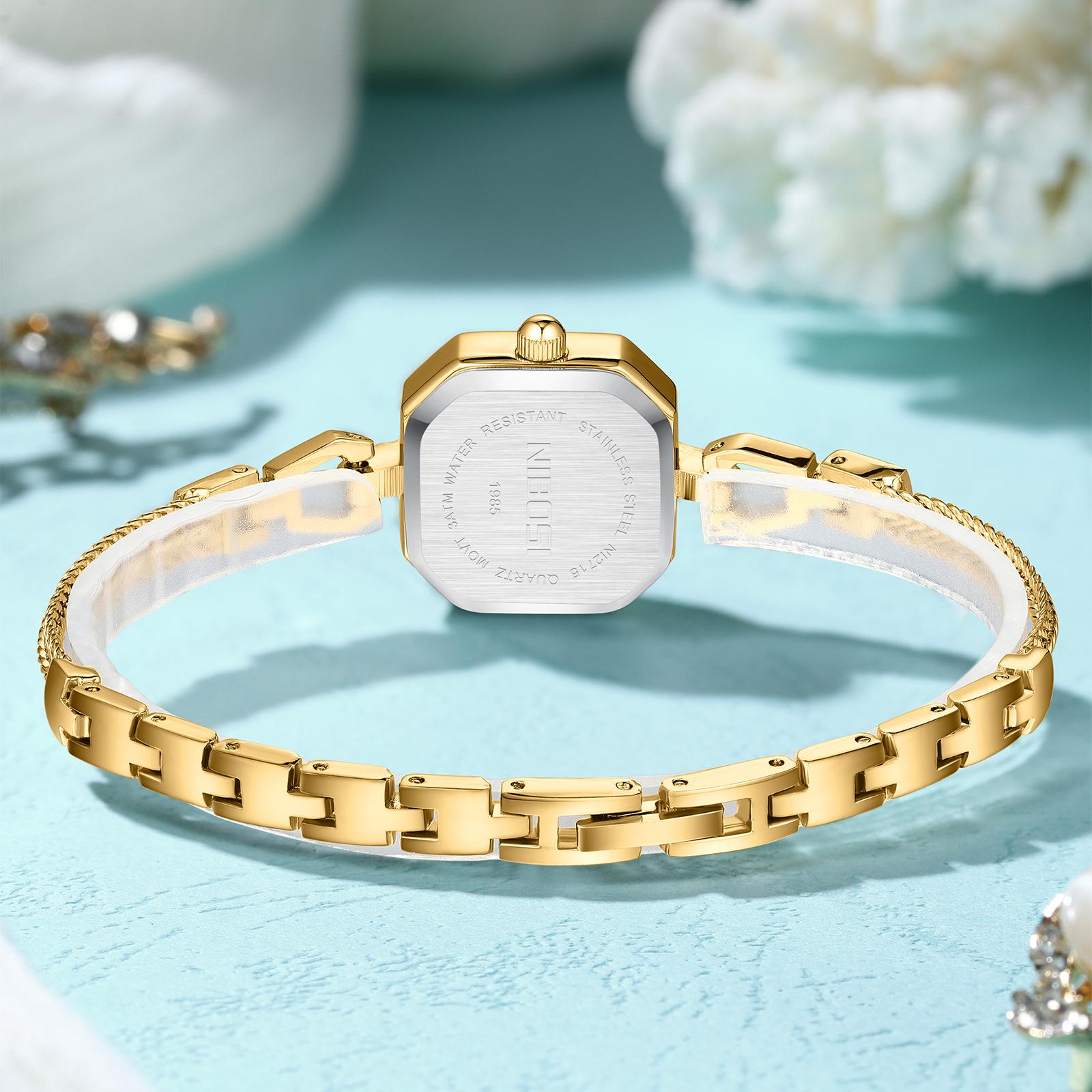 NI2717,  quartz watch.women's quartz watch,dress quartz watch,minimalist luxury quartz watch,rose gold quartz watch,chronograph quartz watch