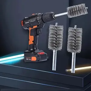 Stainless Steel Wire Tube Brush Set, Multi-specification Deburring Brush Set, Hole Cleaning Brush Set, Polishing & Grinding Brush Set, Hand Tools