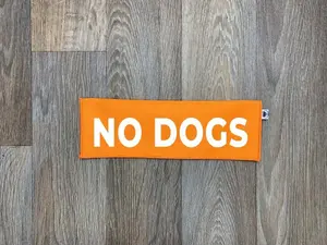 No Dogs Leash Sleeve