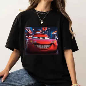 [Sale Up To 60%] Comfort Colors 1717 - Mcqueen Cars Grillz Shirt, Funny Movie, Vintage Y2k Shirt, Gift For Men Women, Racing Hip Hop, Meme Apparel Str