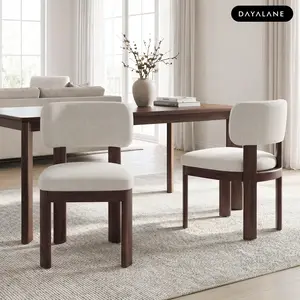 [DealsForYouDays]DAYALANE Maira Wooden Dining Chairs (2-Pack) – Mid-Century Modern Style, Perfect for Any Dining Room