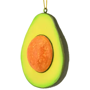Tree Buddees Sliced Avocado with Pit Christmas Ornament Food Tree Decoration