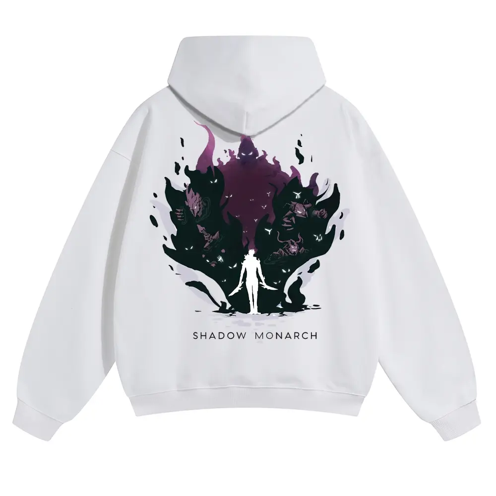 Solo Leveling Unisex FallFreshness outfits men streetwear 80s 90s graphic tees cotton Anime funny 300G Hoodies men gifts