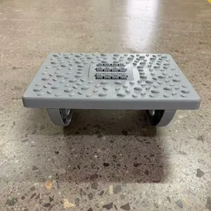 Ergonomic Under-Desk Footrest to Relieve Waist Pressure from Prolonged Sitting