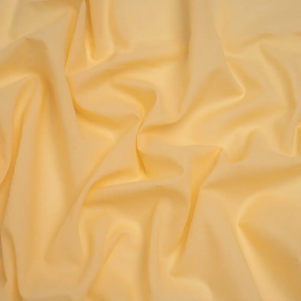 Cotton Voile Lining - Butter Yellow - Famous Australian Designer Deadstock
