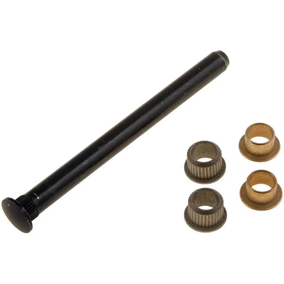 Dorman 38400 Front/Rear Door Hinge Pin & Bushing Kit - Steel Brass Construction, 0.342 in. Pin Diameter, 1 Kit with Essential Fasteners for Buick 1961-90, Cadillac 1968-85 Automotive Car Interior Repairs, Pontiac 1968-89