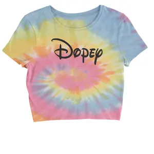 Dopey - 7 Dwarfs Costume Cropped T-Shirt