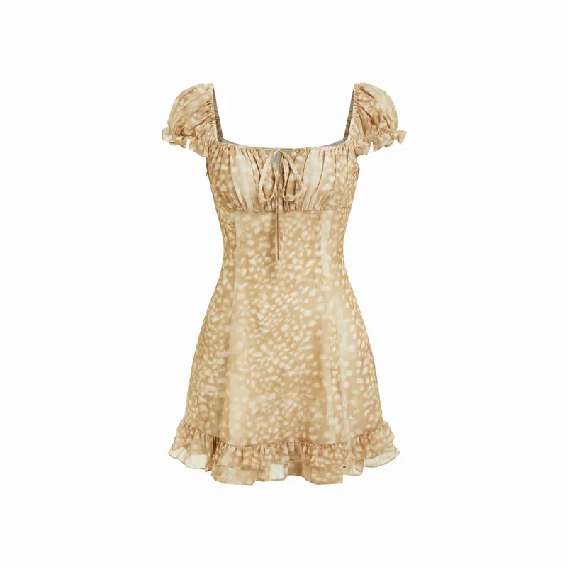 triangle cup a-line mini dress - TikTok Shop