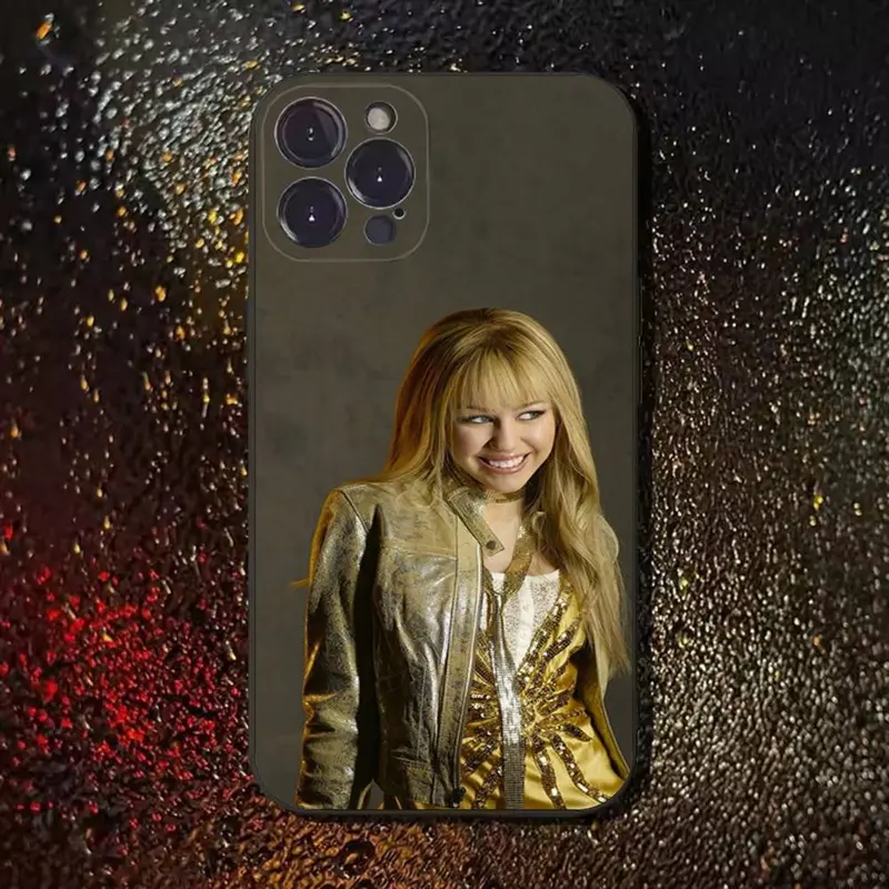 Hannah Montana Cartoon Personalized High-Quality TPU Smartphone