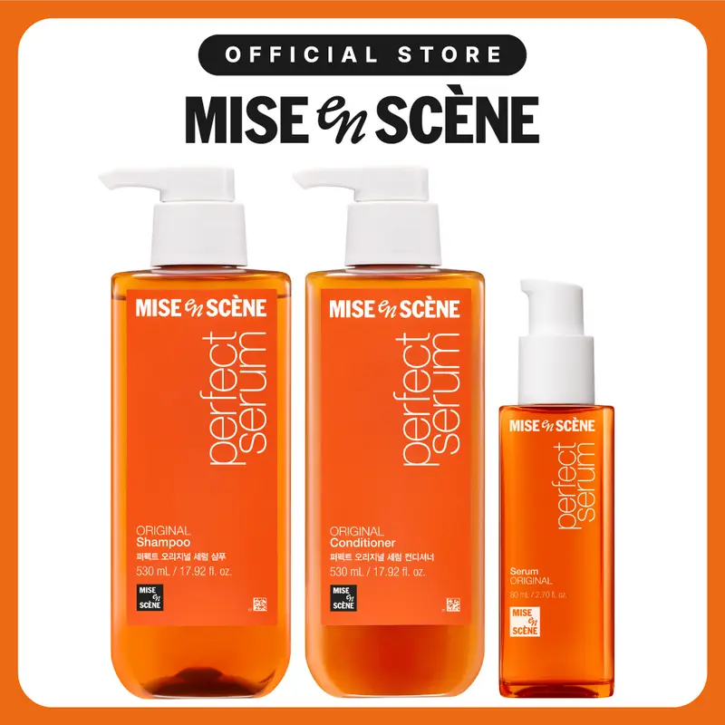 Repair Daily Trio (Shampoo+Conditioner+Hair Serum)