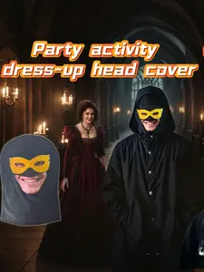 Unique Party Cosplay Mask for Valentine's Day, 3D Digital Printed Funny Full Face Costume, Ideal for Holidays and Themed Events