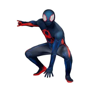 Spider-Verse 2 Men's Miles Morales Zentai Suit Costume