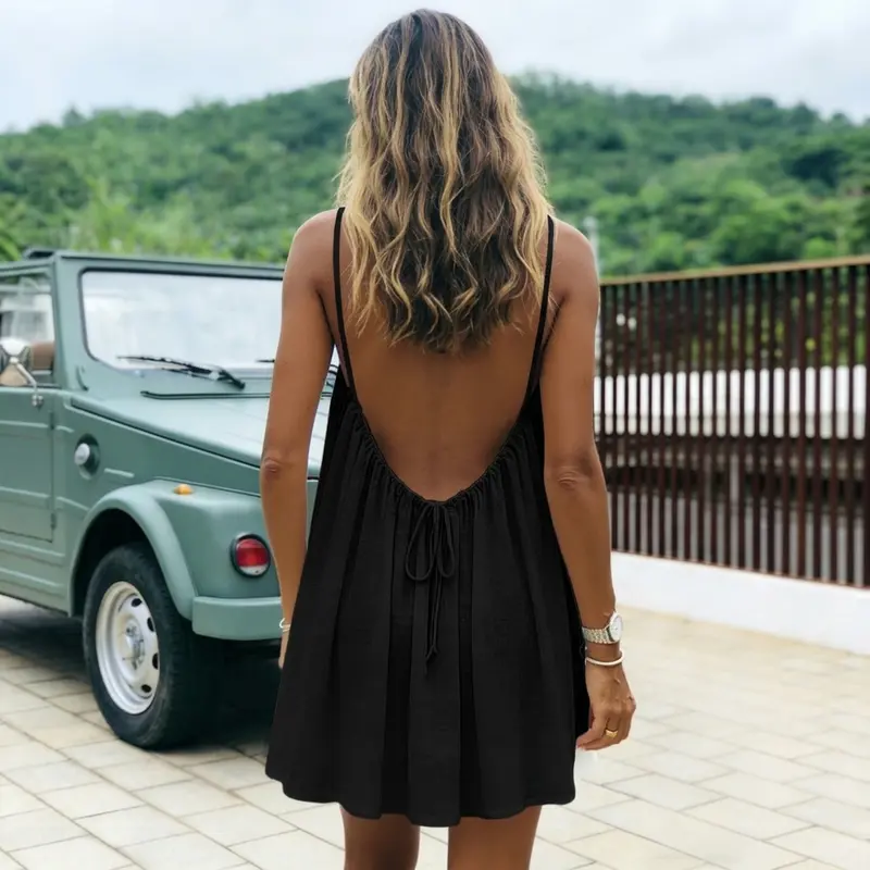 black backless dress short Jovani 05282 Size 6 Black Short Fitted Backless Cocktail Dress Floral –  Glass Slipper Formals main image 1