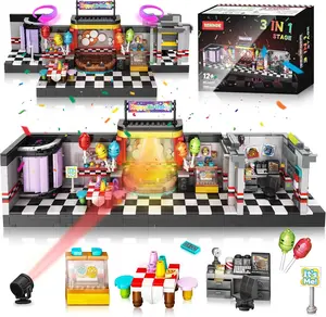 Security Vulnerability Stage Building Block Toys, Toys and Hobbies, Birthday and Holiday Gifts, Game Fans Collection Gifts (1388 pcs)