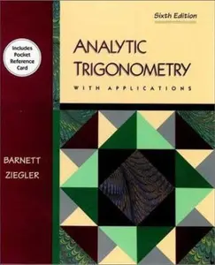 USED Book - Analytical Trigonometry With Applications (Mathematics) by Raymond A. Barnett (Hardcover) - english