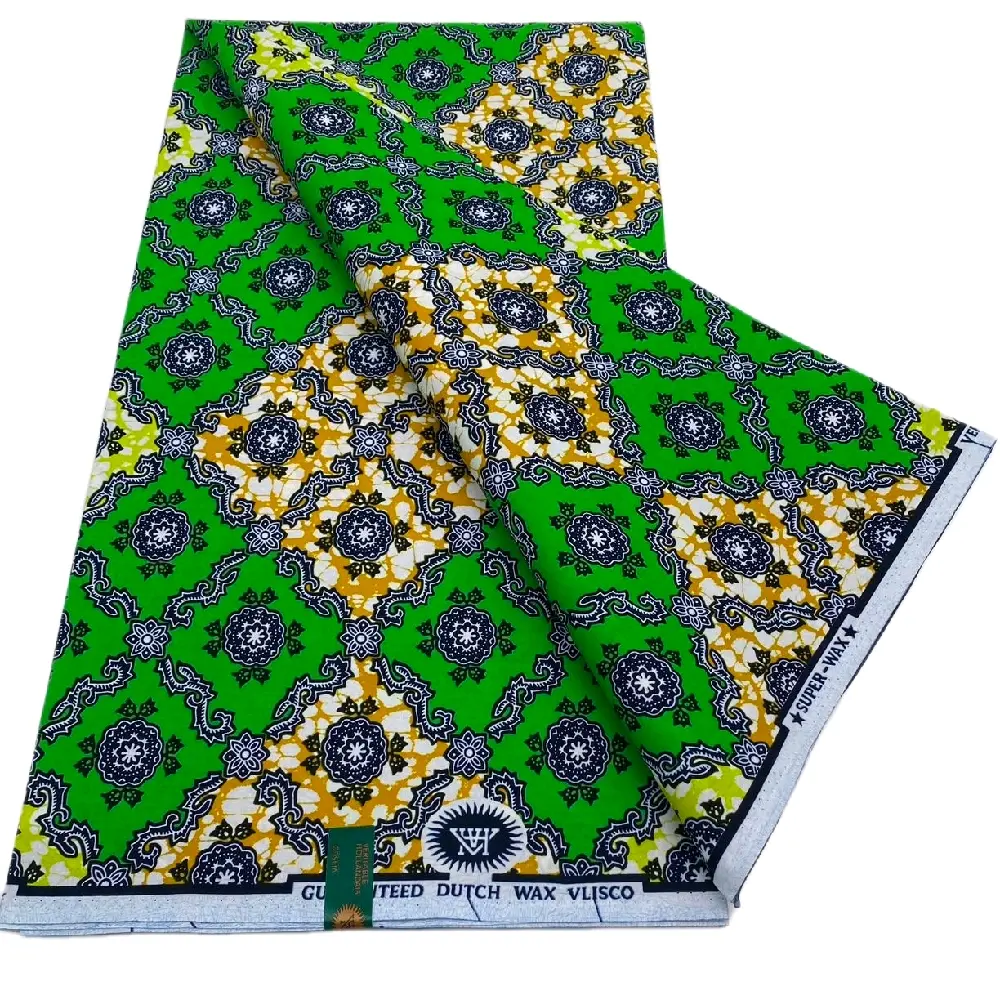Authentic African Super 100%Cotton 6yards