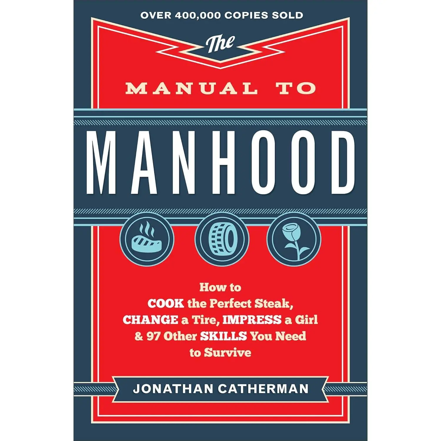 The Manual to Manhood: How to Cook the Perfect Steak, Change a Tire, Impress aGirl & 97 Other Skills You Need to Survive