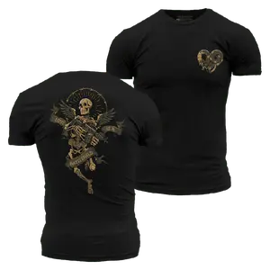 Grunt Style LOVE IS A BATTLEFIELD T-Shirt, Unisex Short Sleeve Casual 100% Cotton, Streetwear Menswear