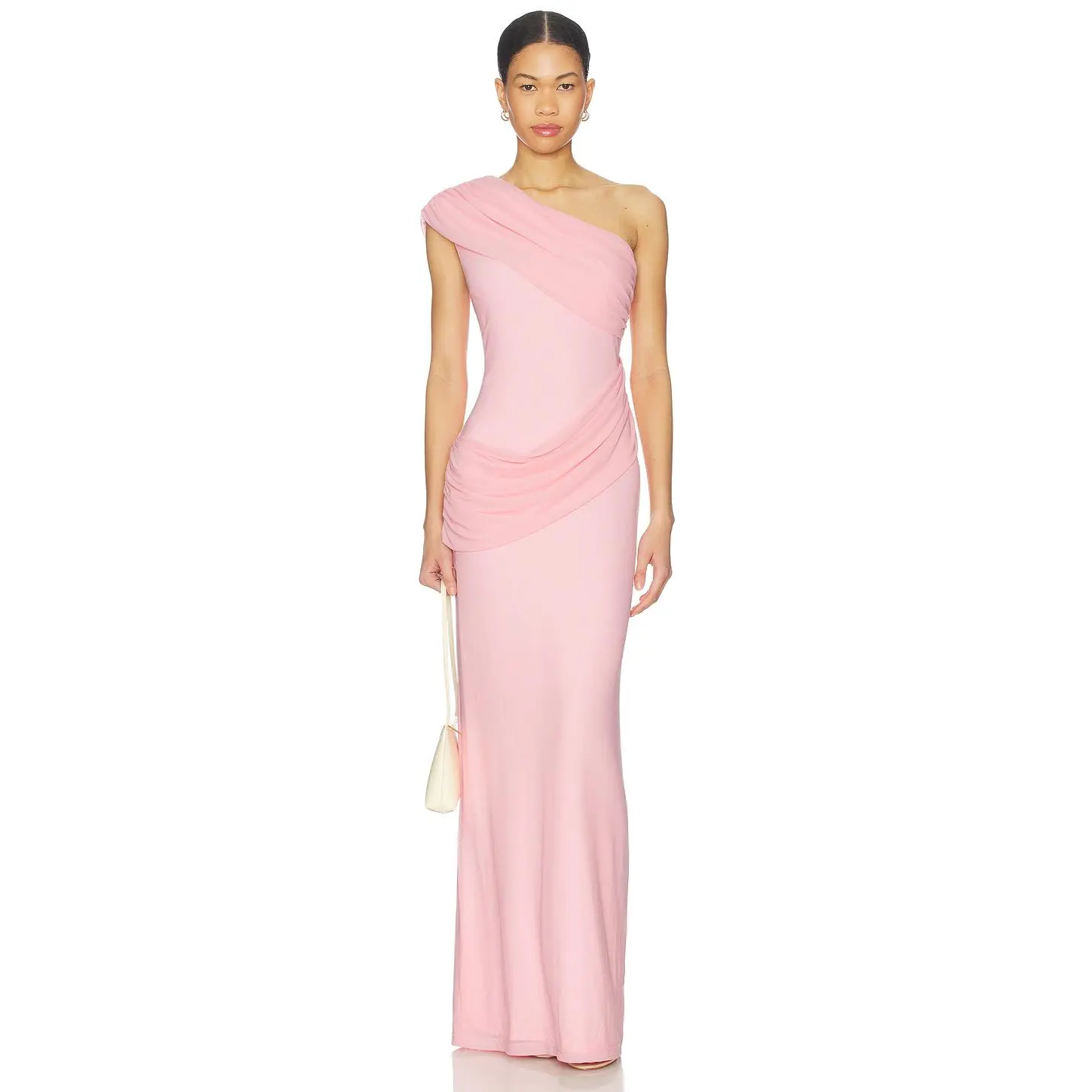 superdown Fleur Maxi Dress in Baby Pink