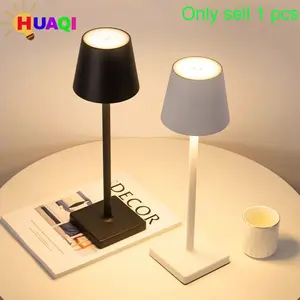 High-End LED Table Lamp, Modern Creative Design, USB Rechargeable RGB Night Light, Bedside & Dining Ambiance Lighting