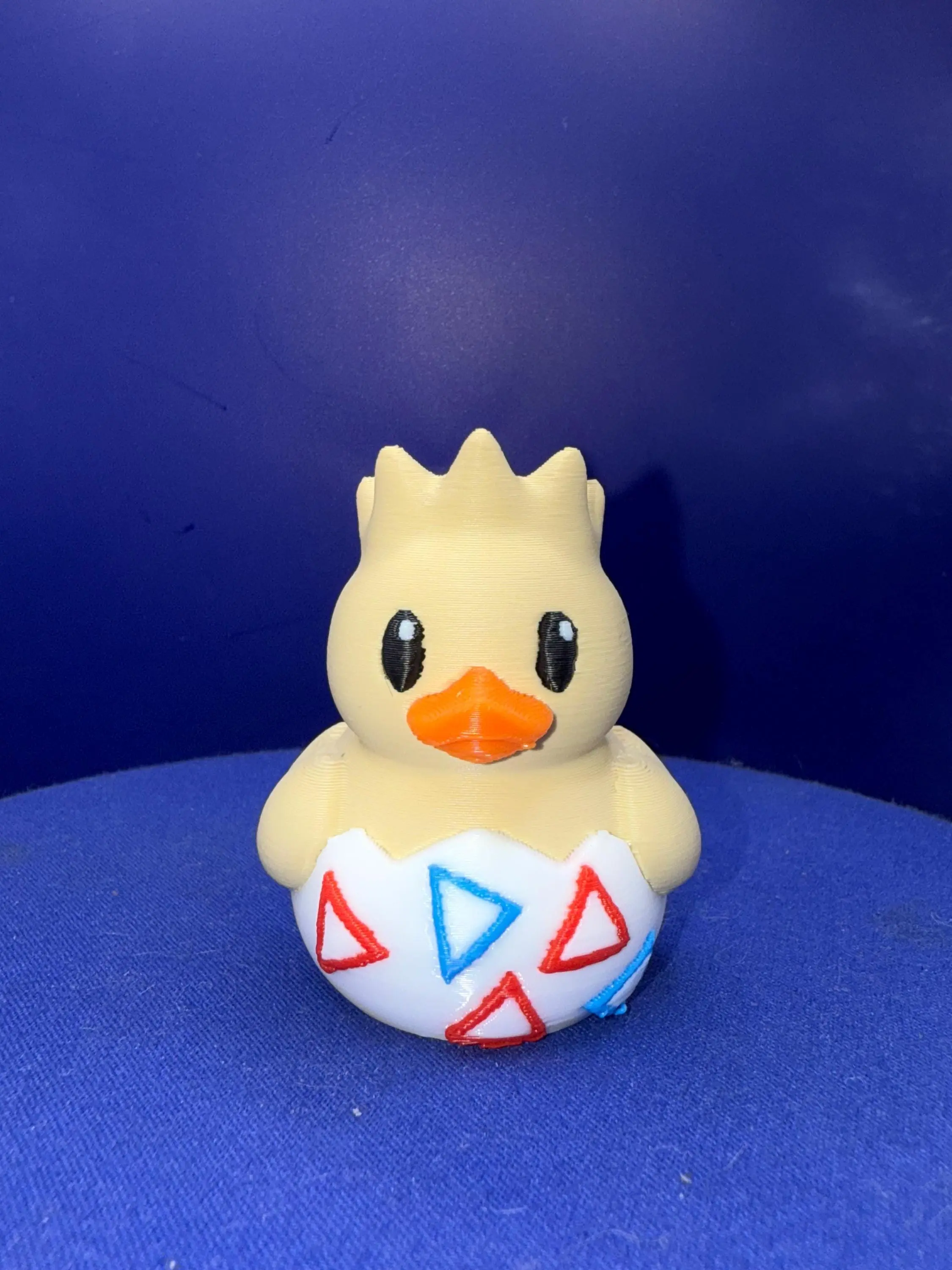 Togepi - Togepi duck - Jeep Ducking Collection - Durable Design - Cruise ducking- Pokémon duck Cute Cartoon Figurine Cute Collectible Figurines Home Decor Accessory