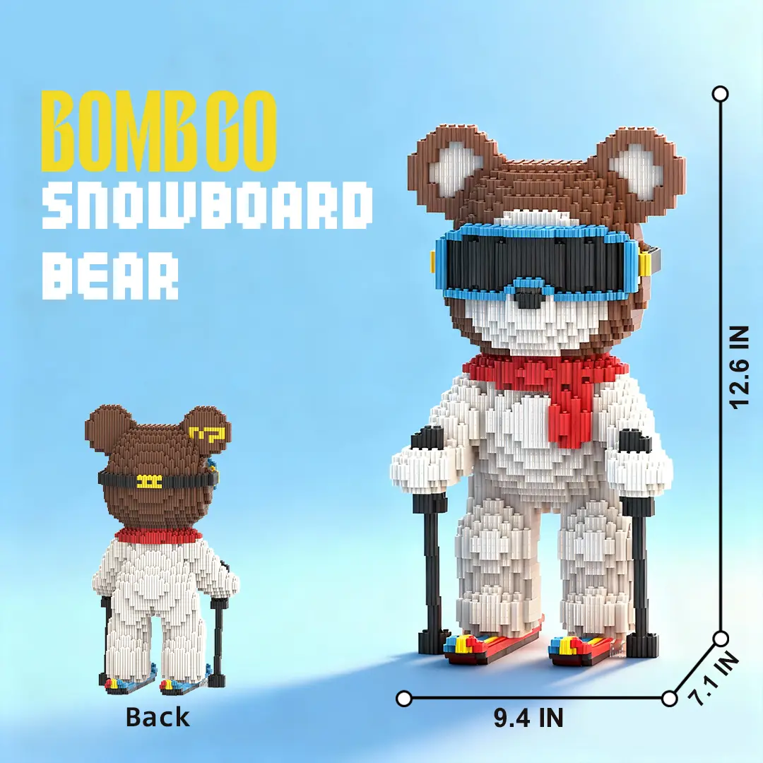 Skiing Bear