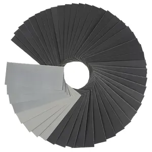 36 count Sand Paper, Wet Dry Sand Paper Variety Pack Sandpaper 12 Grits Assorted for  Metal Sanding, 120/150/180/240/320/400/600/800/1000/1500/2500/3000 Grit