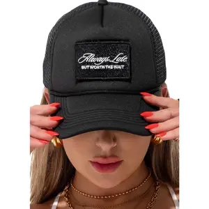 WORTH THE WAIT GRAPHIC TRUCKER HAT