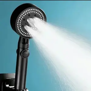 Replacement for Shower Sprayer head for RV Camper Mobil Home 5 Mode High Pressure ABS Showerhead Handheld Shower Head (ONLY) W ON/Off/Pause
