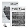 Velour | RITALASH Luxe Collection Upgrade U Lashes, Ultra-Dense Waterproof Long-Lasting | Venus | Natural Daily Wear | Beginner-Friendly DIY Makeup Lashes, Flawless Voluminous Look | Trendy Must-Have Clusters