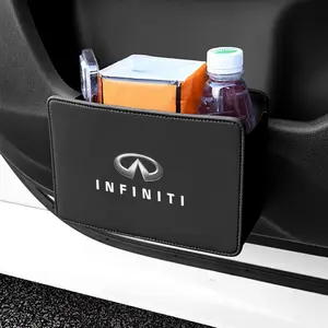 Car Leather Storage Box Foldable Auto Organizer Bag For Infiniti QX50 QX60 Q70L QX70 QX55 Q50 FX35 Q30 G37 JX35 G35 Q60 QX80 QX30 ESQ G25 G37 FX37 FX50 EX35 EX25 EX37