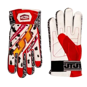 Dalmatian Red 90s Gloves