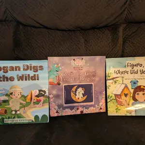 Signed Book Bundle - Set of 4 with Sticker