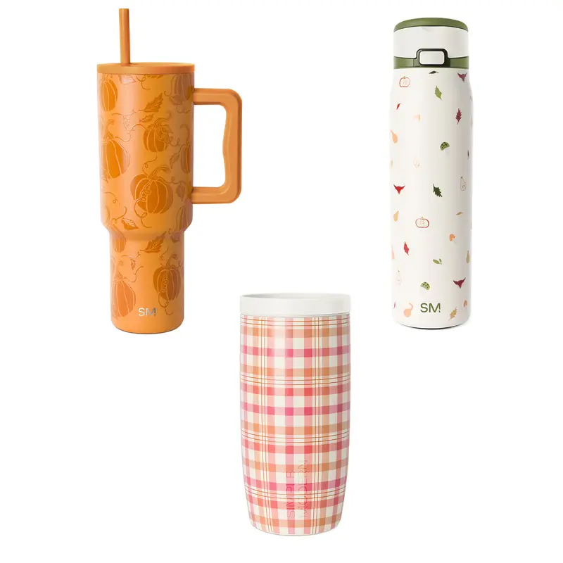 Simple Modern Harvest Tumblers and Water Bottles | Trek Tumbler, Mesa Loop, Voyager Coffee Tumbler