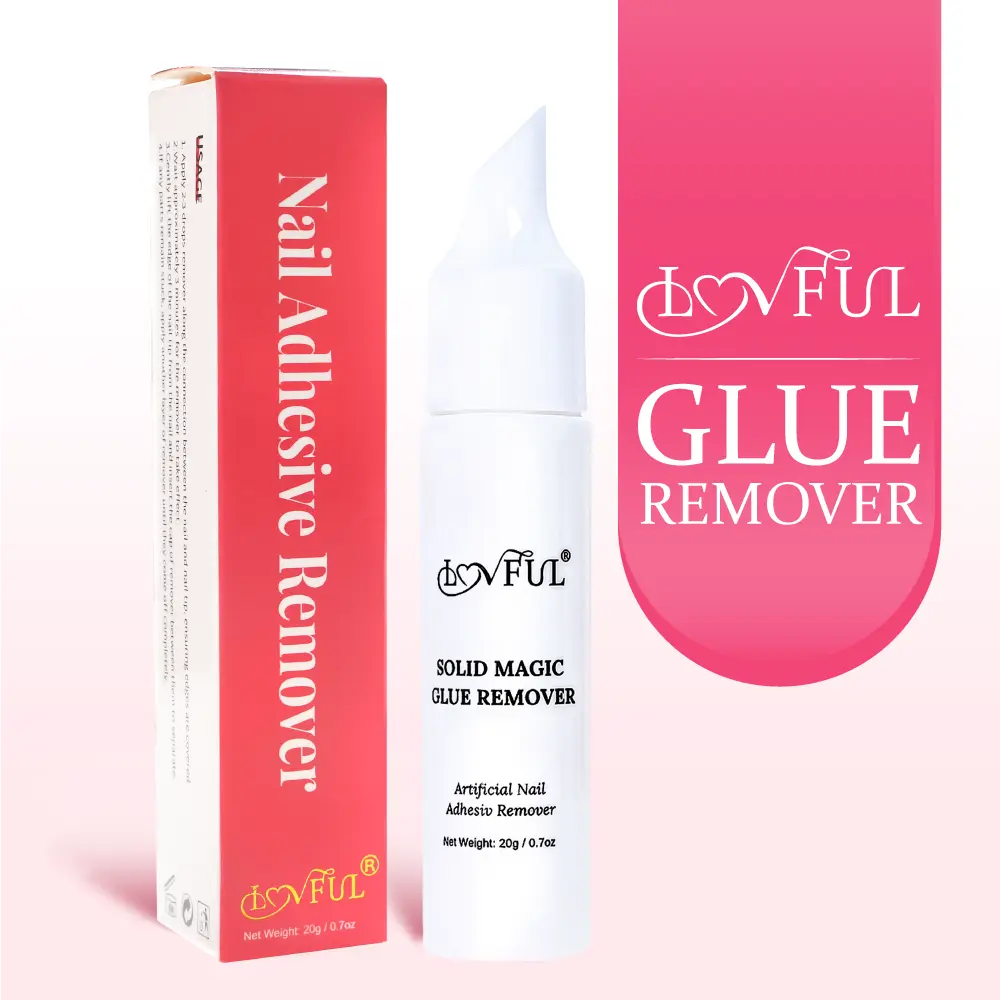 Lovful 20ML Nail Glue Remover | Easy Removal for Press On Nails & Glue-On Nail Tips, Home Use Polish Adhesive #DealsForYouDays