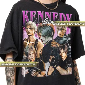 Limited Kennedy Leon Vintage T-Shirt, Shirt Gift For Woman and Man Unisex T-Shirt GP02