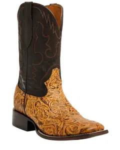 Cody James Men's Solridge Western Boot Broad Square Toe - Bcfa2600143