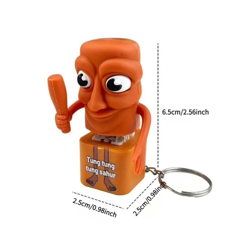 Tung Tung Tung Sahur Italian Brainrot knuffel 26 cm! met GRATIS naam Tung Tung Tung Sahur Italian Brainrot knuffel 26 cm! met GRATIS naam