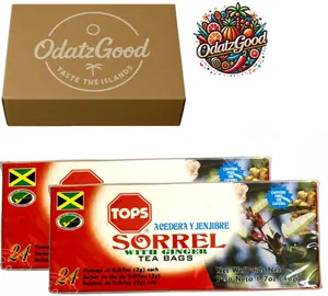 Tops Sorrel w/ Ginger Tea 1.7g (36g) – Curated & Packaged by ODatzGood