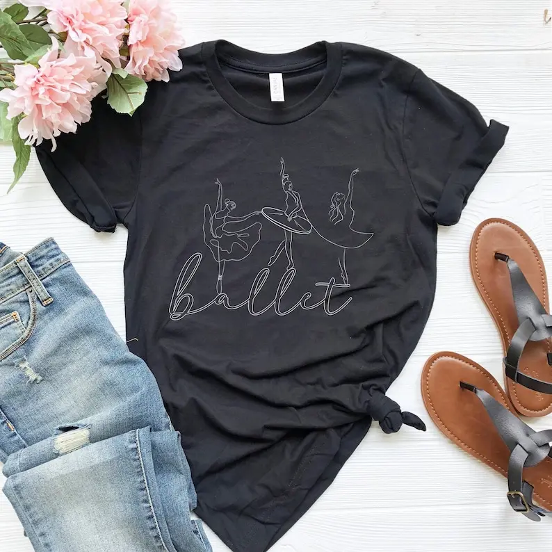 Ballet shirt, ballet teacher, dance shirt, ballerina shirt