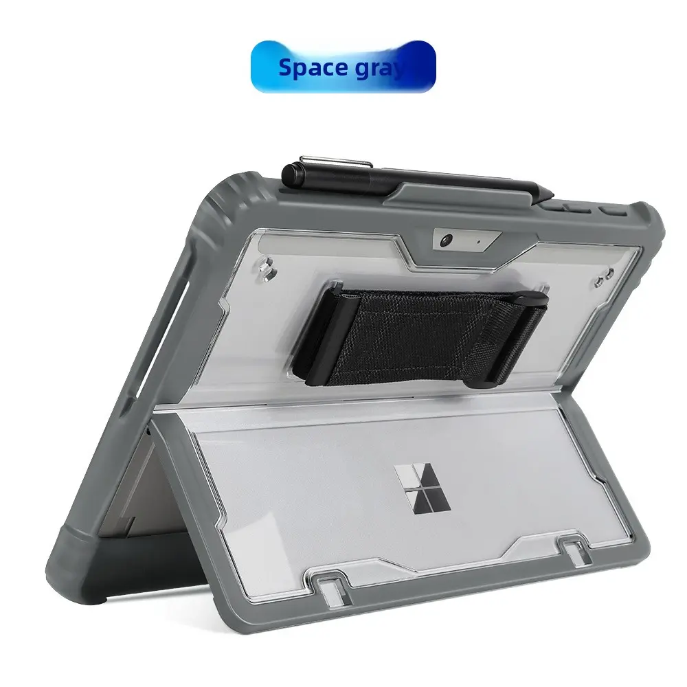 Surface Pro 9/10/11 transparent bottom case with g