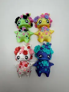 Cherry Blossom Pixie – 3D Printed Fantasy Creature | Articulated Figurine by Layers in Green