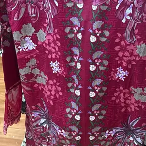 Lawn suit  3 pcs trouser shirt dupatta