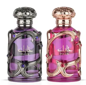 Lattafa Habik Women + Habik Men Bundle – 100 ml EDP + 100 ml EDP